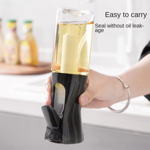 Plastic Glass Kitchen Cooking Spray Bottle 200 ML